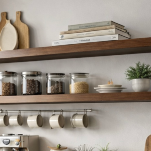 Black Walnut Floating Shelf