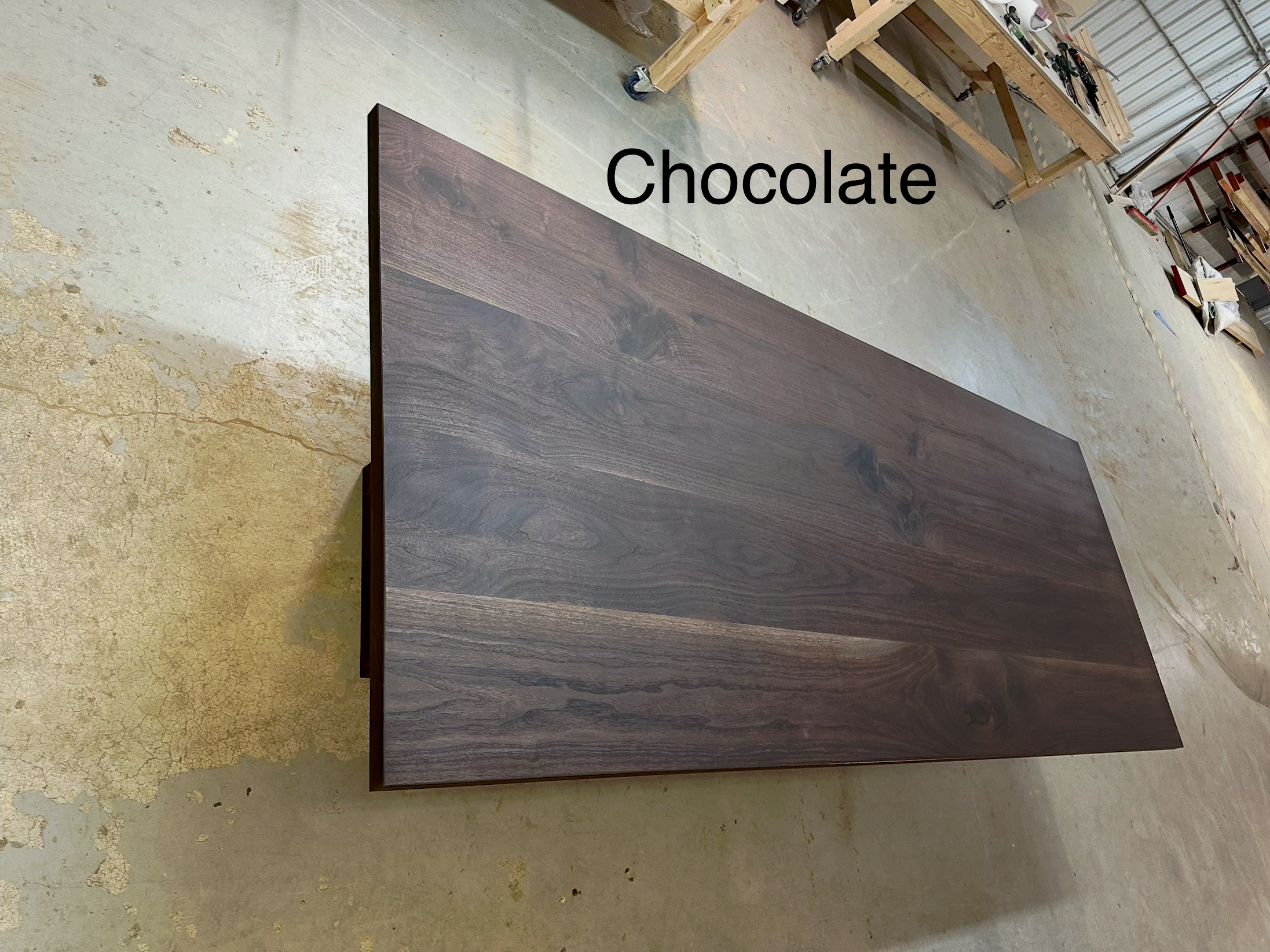 Tabletop Black Walnut 1.75-inches Thick | Southpaw Furniture Co