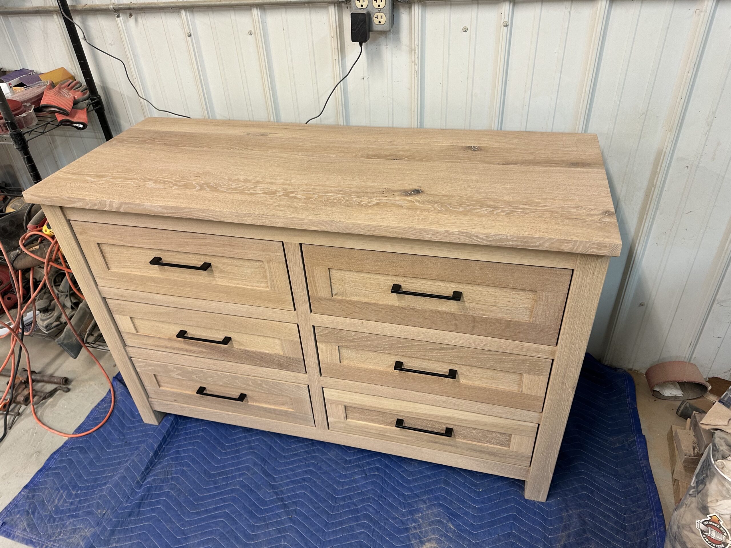 white dresser oak Thorne 6 Drawer 62 Inch Wide Dresser, Solid Wood Bedroom Storage open design cleverly replaces any handles for a streamlined look Angelina 10-Drawer Dresser | Frontgate