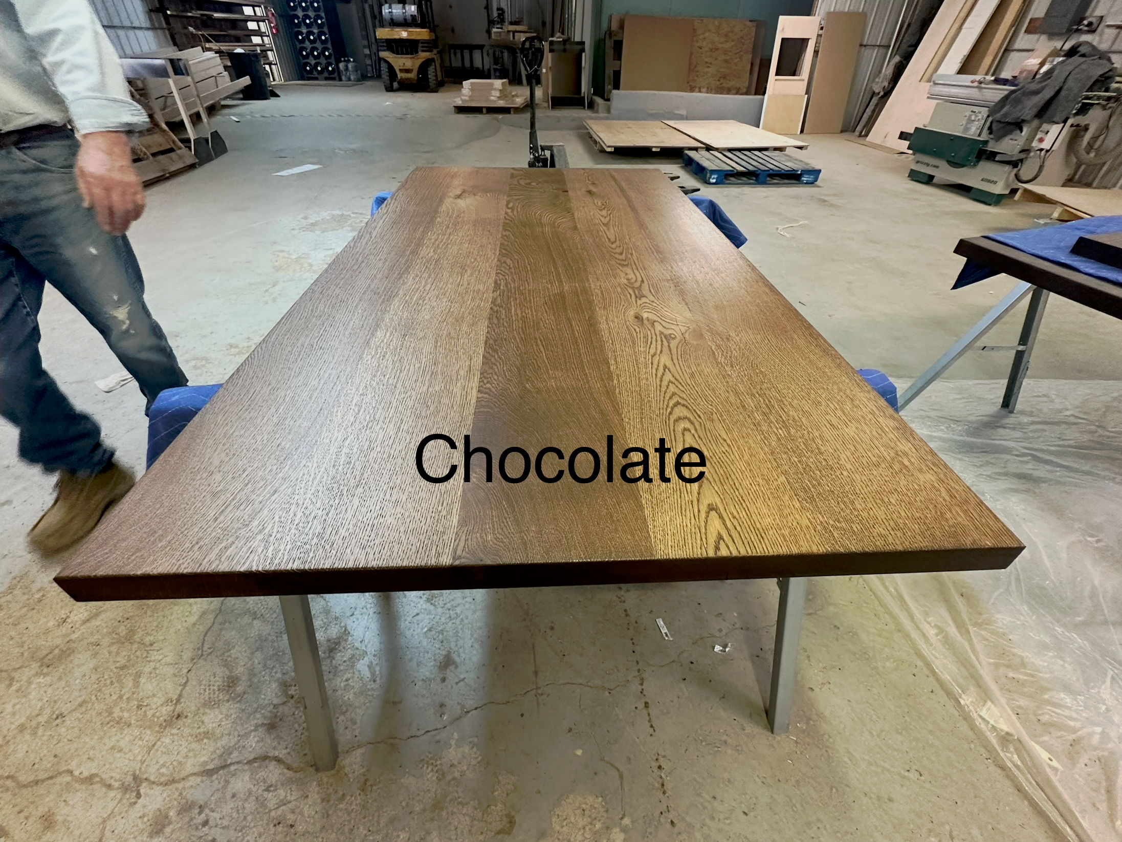 Tabletop White Oak 1.75-inches Thick | Southpaw Furniture Co