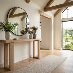 Modern Farmhouse Console Table